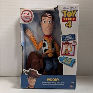 Toy Story Sheriff Woody [FRENCH‎ SPEAKING] Thinkway Toys New in Box